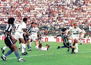 Final do Brasileirão de 95 no Estádio do Pacaembu